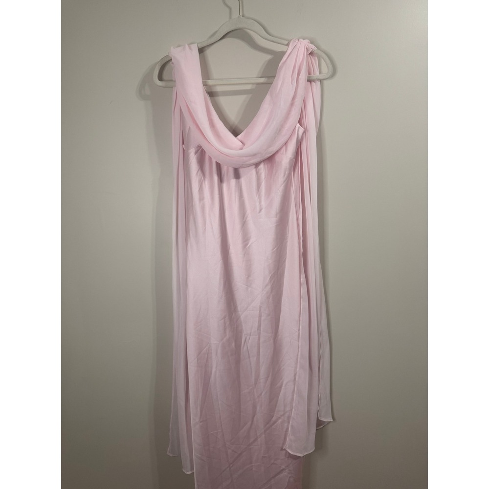 Show Me Your Mumu Pink Cowl Neck Maxi Dress with Formal Evening Gown - Picture 4 of 5
